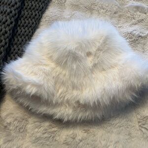 Free People Unreal Faux Fur Bucket Hat